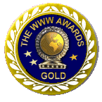 The WWW awards gold medal