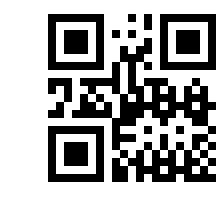 image of a sample QR code